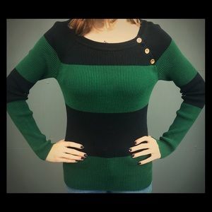 Ralph Lauren Ladies Striped Sweater